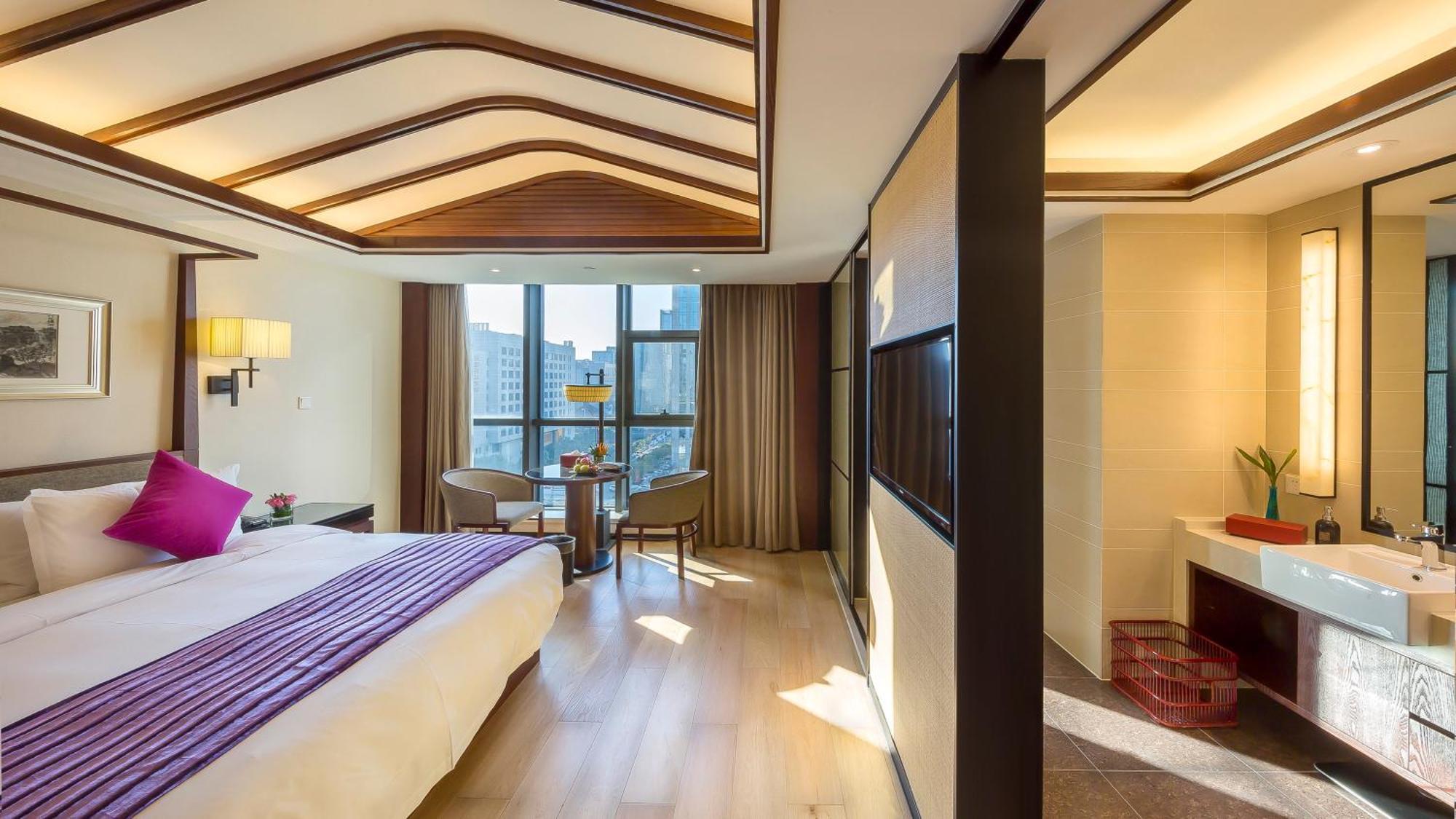 Ssaw Boutique Hotel Ningbo Cbd Exteriör bild