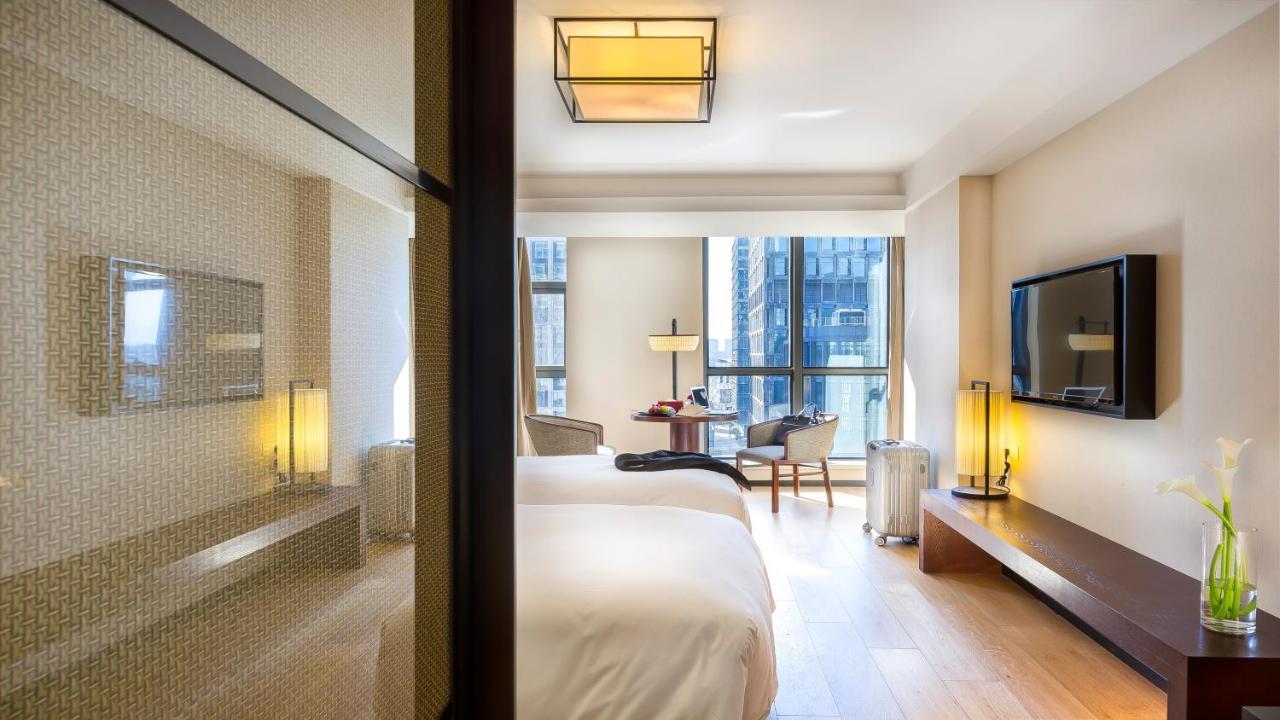 Ssaw Boutique Hotel Ningbo Cbd Exteriör bild