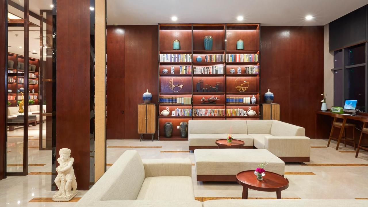 Ssaw Boutique Hotel Ningbo Cbd Exteriör bild