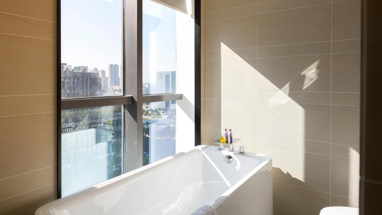 Ssaw Boutique Hotel Ningbo Cbd Exteriör bild