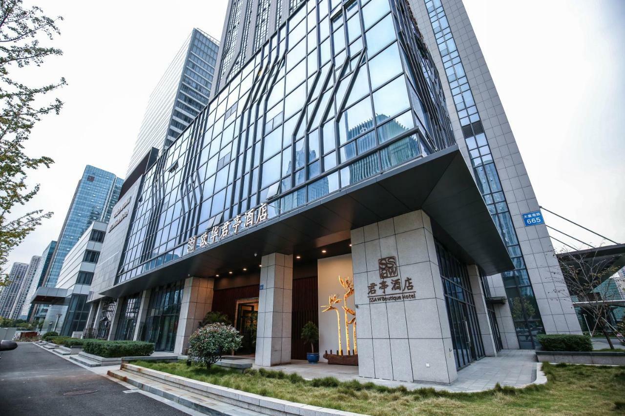 Ssaw Boutique Hotel Ningbo Cbd Exteriör bild